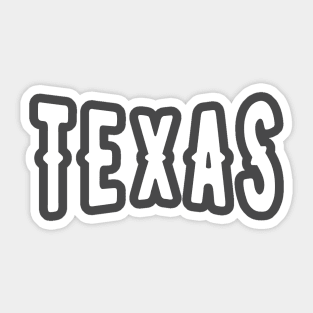 Texas Sticker